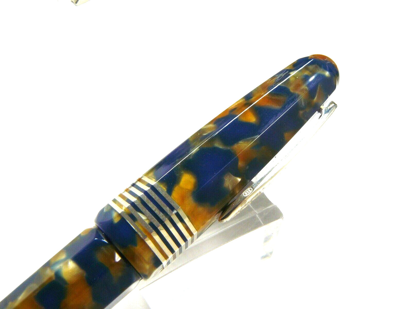 STIPULA ETRURIA CHAMPAGNE LIMITED EDITION FOUNTAIN PEN FINE 18K NIB NEW -BOX