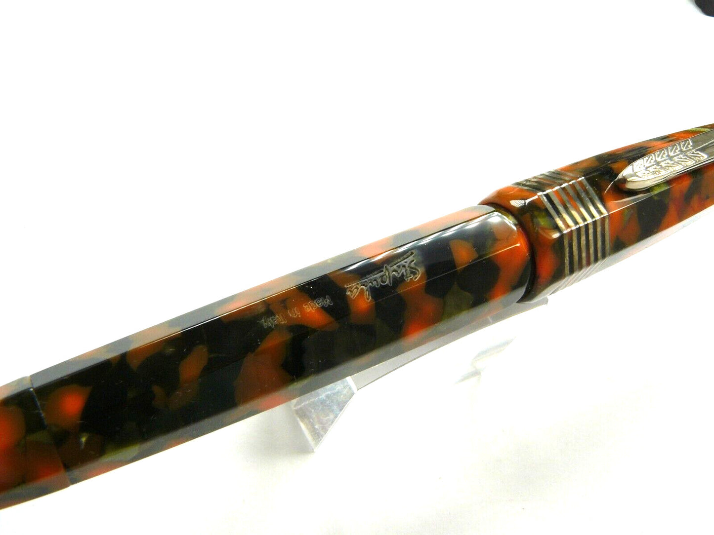 STIPULA ETRURIA PASSION FRUIT LIM. EDITION FOUNTAIN PEN MEDIUM 18K NIB NEW -BOX