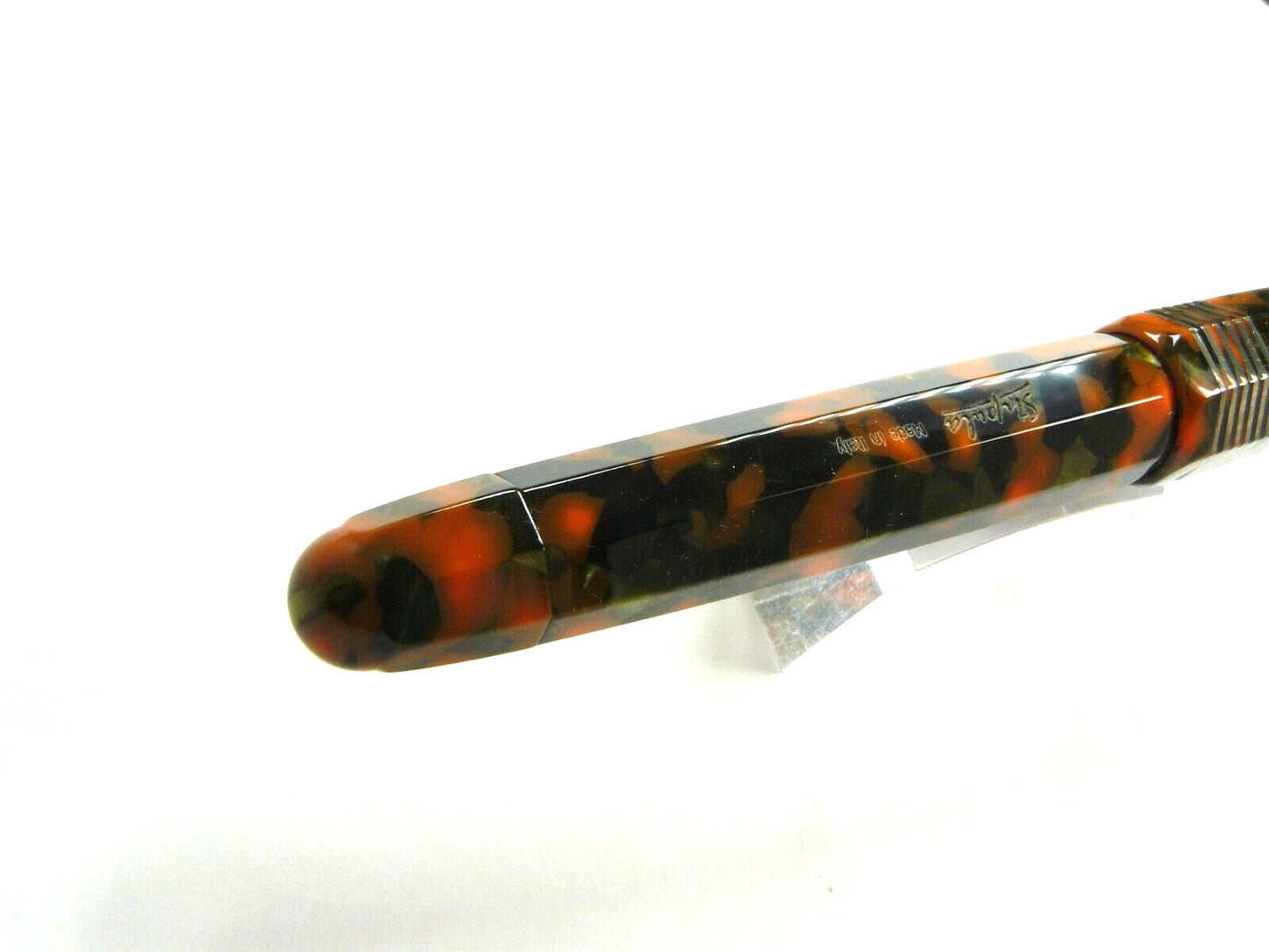 STIPULA ETRURIA PASSION FRUIT LIM. EDITION FOUNTAIN PEN MEDIUM 18K NIB NEW -BOX