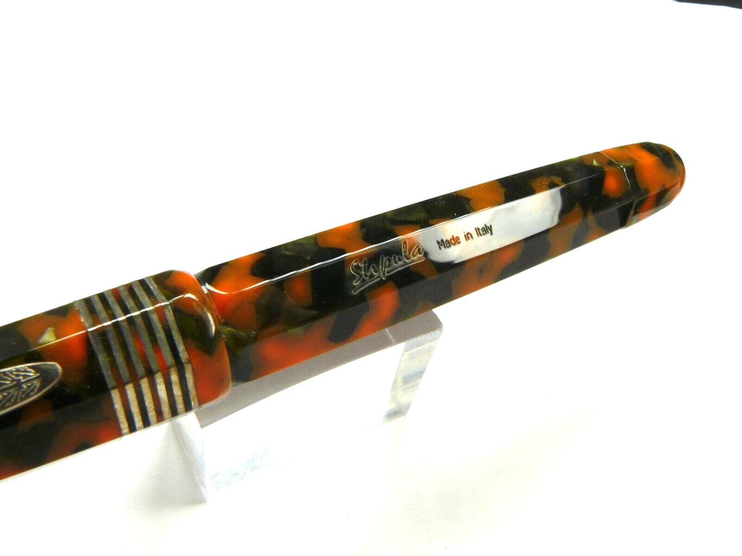 STIPULA ETRURIA PASSION FRUIT LIM. EDITION FOUNTAIN PEN MEDIUM 18K NIB NEW -BOX